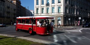 SAMUA Six Prezentacja autobusu historycznego MZA