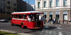 SAMUA Six Prezentacja autobusu historycznego MZA