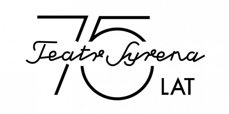 75 lat Teatru Syrena logotyp
