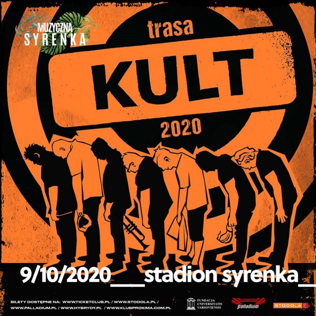 KULT plakat trasy 2020