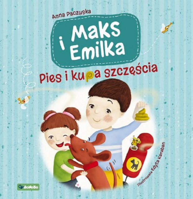 Pies i kupa szczęścia okładka książki