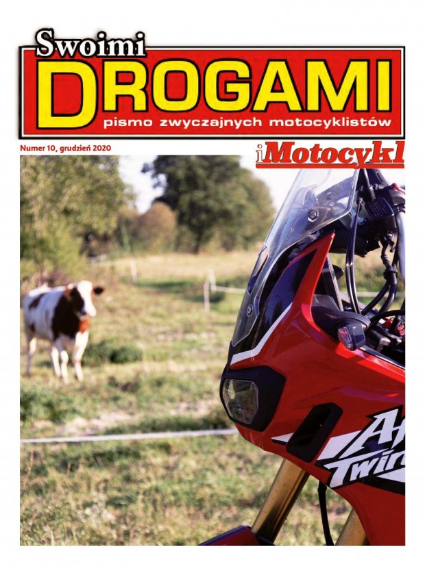 Okładka - magazyn Swoimi Drogami - iMotocykl