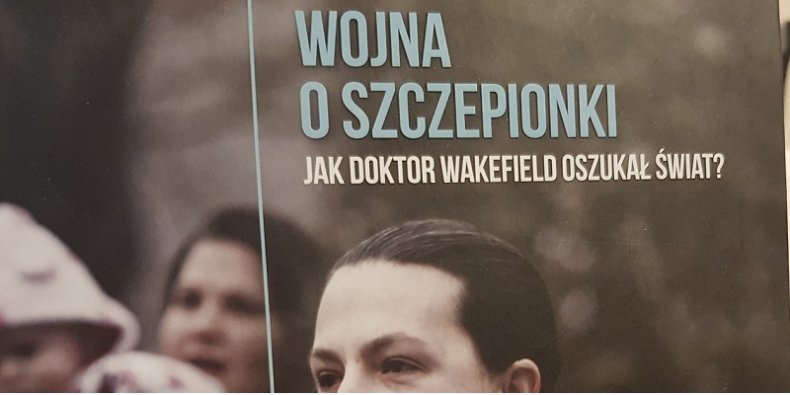 Wojna o szczepionki fragment okładki