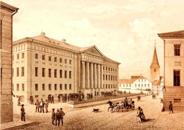 Uniwersytet w Dorpacie (dzisiejsze Tartu w Estonii) 