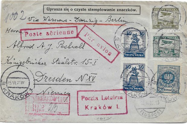 List lotniczy z Krakowa do Drezna (fot. 2a)