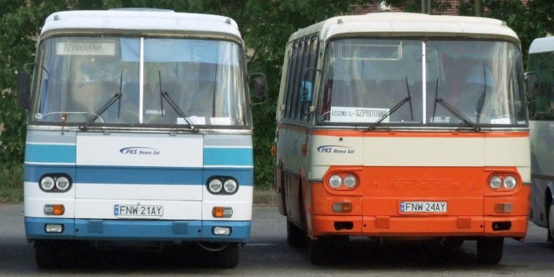 Autosany H9 w w PKS Nowa Sól w 2006 r. fot. Mohylek Wikimedia