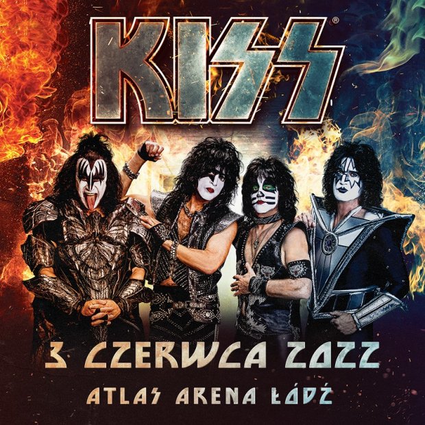 Zespół KISS plakat