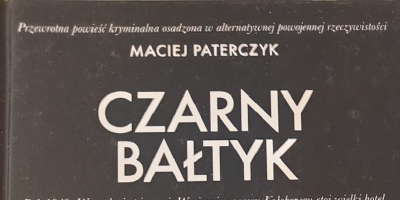 Czarny Bałtyk - fragment okładki