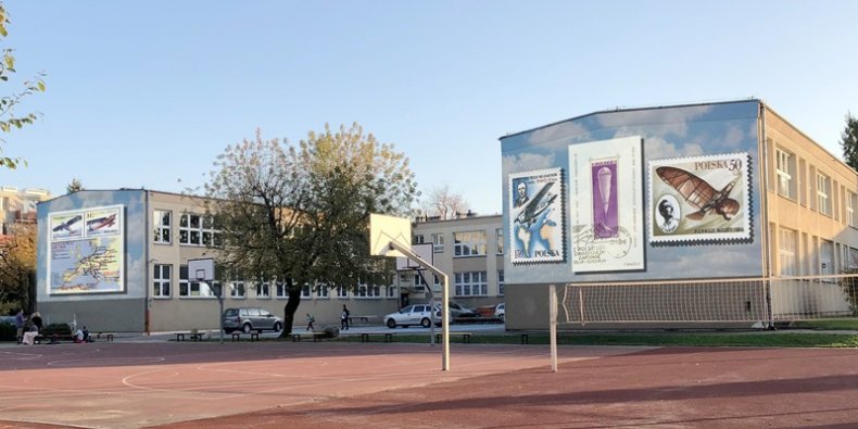 Mural lotniczy - projekt do budżetu obywatelskiego 2022 r., Artur Adamiec