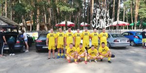 Bar Słoneczko - drużyna przed meczem