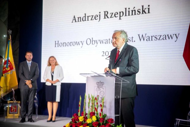 Profesor Andrzej Rzepliński - Honorowy Obowytal Warszawy