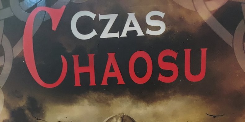 Czas chaosu fragment okładki