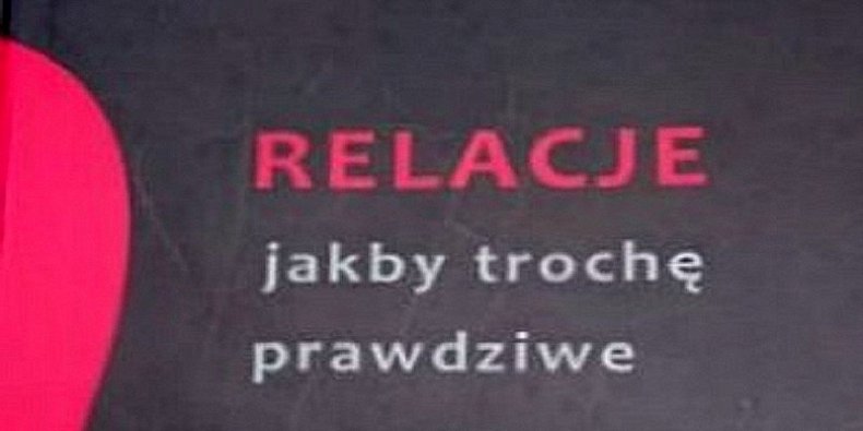 Relacje... fragment okładki