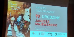 90 lat Janusza Majewskiego plansza tytułowa