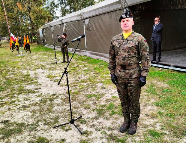 Pułkownik Renart Skrzypczak - Zastępca Dowódcy 1. Warszawskiej Brygady Pancernej