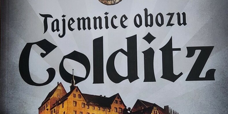 Tajemnice obozu Colditz fragment okładki