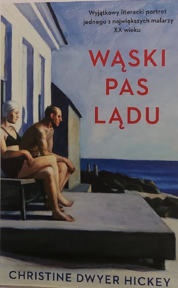 Wąski pas lądu okładka książki