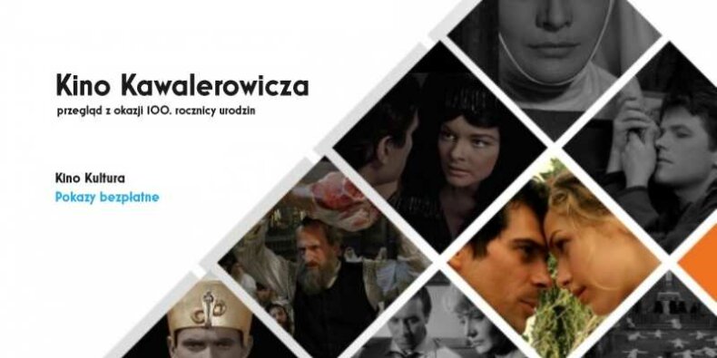 Filmy Kawalerowicza - plakat przeglądu