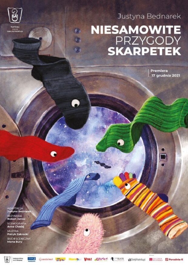 Niesamowite przygody skarpetek plakat