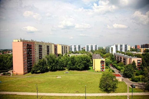Osiedle Lazurowa - budynki z lat 70-80
