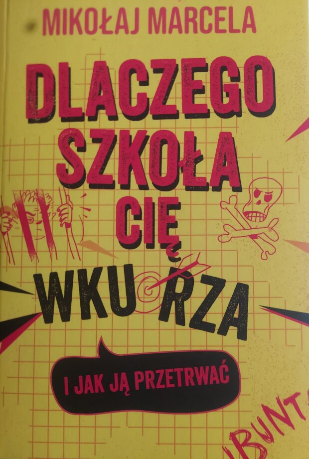 Dlaczego szkoła... okładka książki