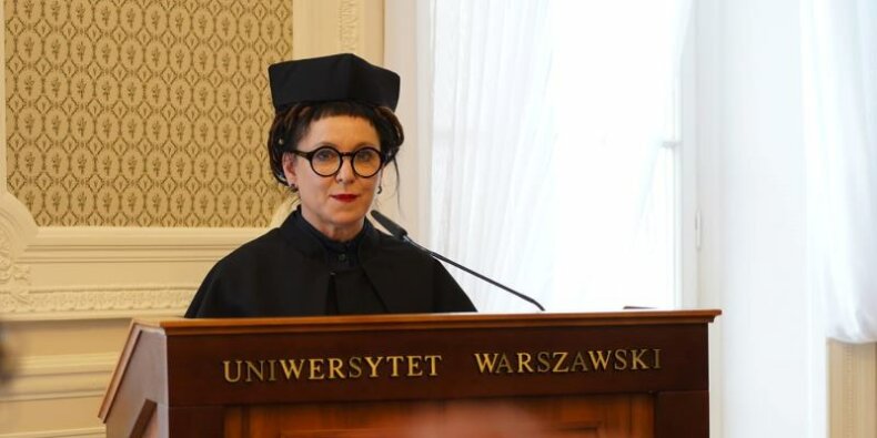 Olga Tokarczuk - doktor honoris causa UW