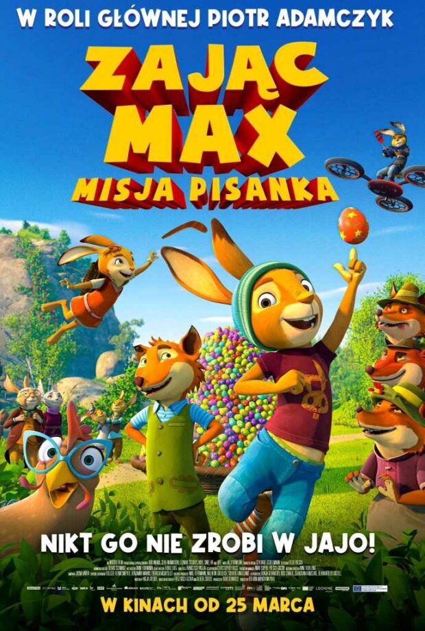 Zając Max: misja pisanka - plakat