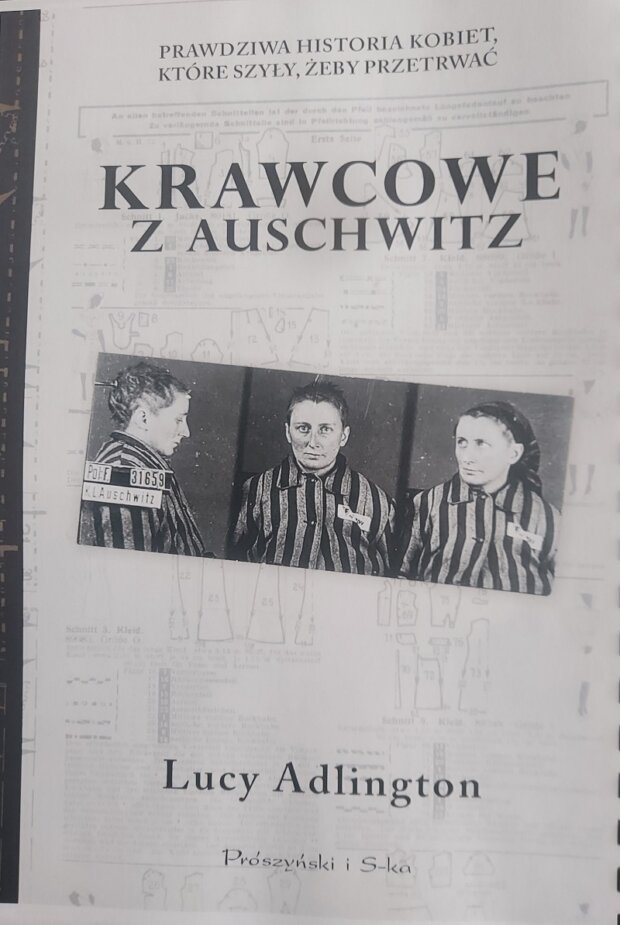 Krawcowe z Auschwitz okładka książki