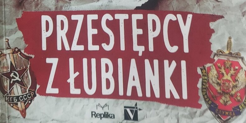 Przestępcy z Łubianki fragment okładki