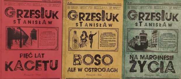 Stanisław Grzesiuk okładki książek
