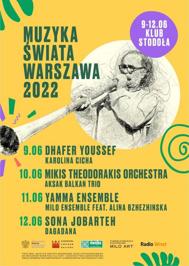 Muzyka Świata 2022 plakat