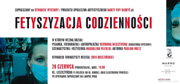 Plakat "Fetyszyzacja codzienności"