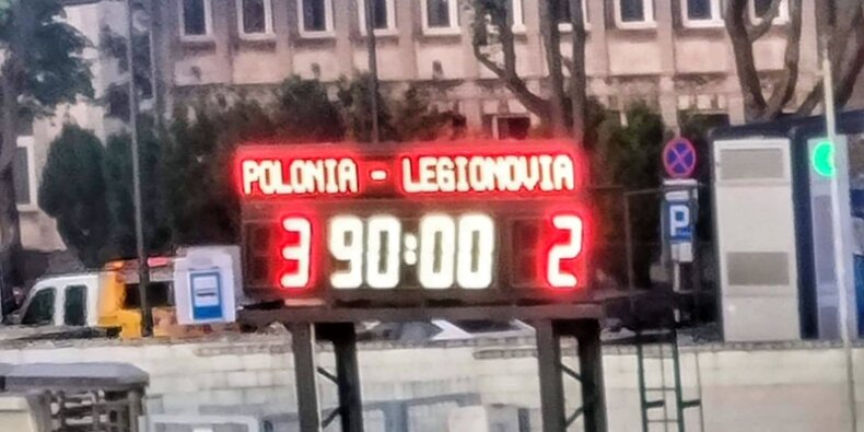 Polonia vs Legionovia 3:2