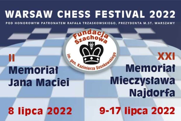Warsaw Chess Festival - plakat