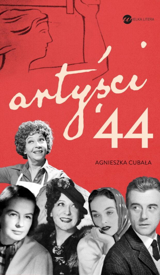 Okładka książki Artyści 44, Agnieszka Cubała, Wielka Litera