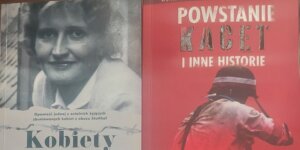 Książki powstańczo-obozowe fragmenty okładek