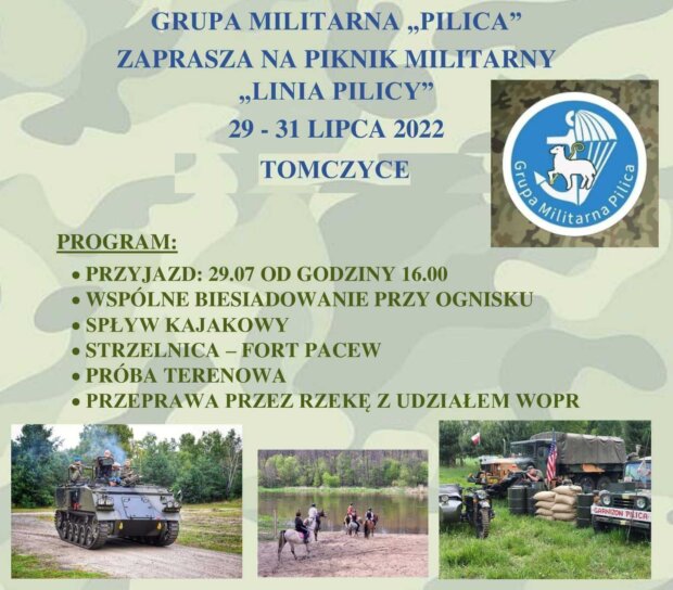 Piknik militarny w Tomczycach