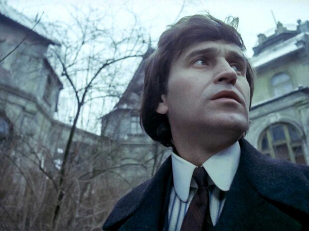 Film "Sanatorium pod klepsydrą", reżyseria Wojciech Jerzy Has, na zdjęciu aktor Jan Nowicki