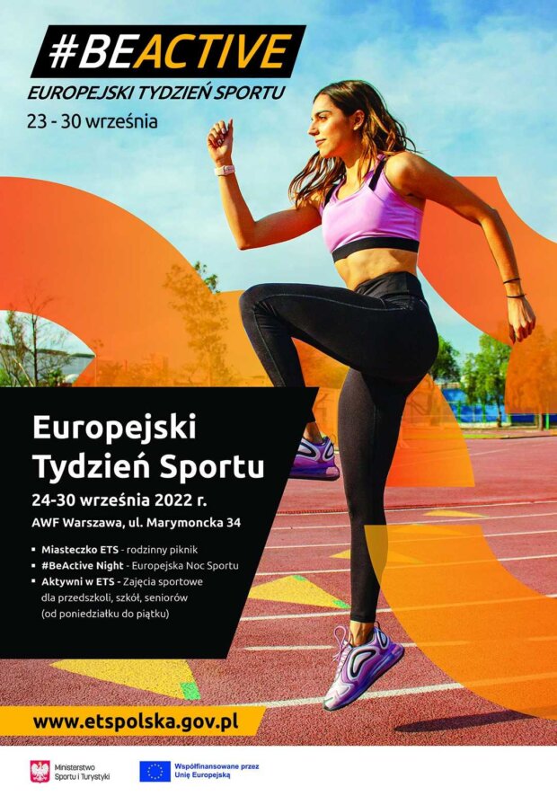 8. Europejski Tydzień Sportu - plakat