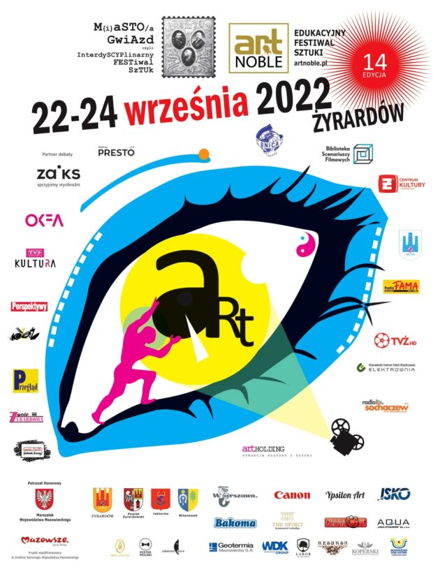 Festiwal Sztuk w Żyrardowie 2022 - plakat