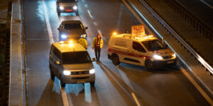 Transport tarczy TBM przez Warszawę