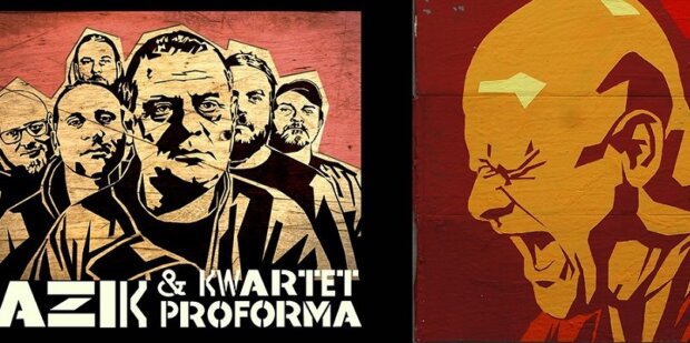 Kazik i Kwartet PROFORMA fragment plakatu