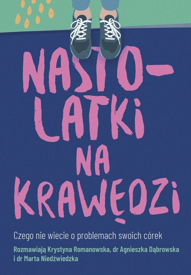 Nastolatki na krawędzi okładka książki