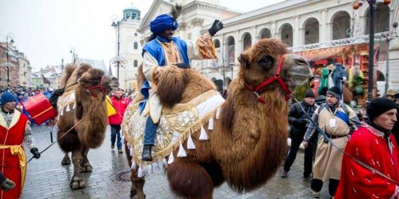 Orszak Trzech Króli w 2021 r. Fot. UM Warszawy