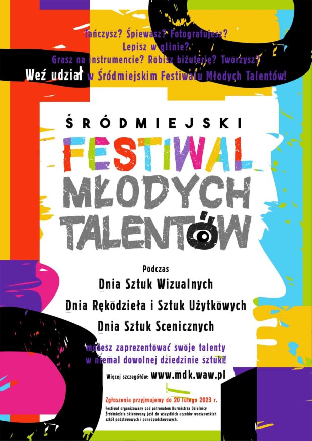 Festiwal Młodych Talentów - plakat