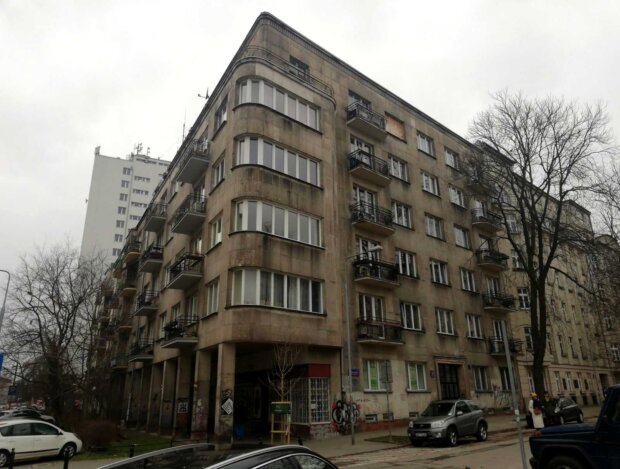 Kamienica o adresie Chocimska 33 - 18 lutego 2023 r. Fot. Warszawa.pl