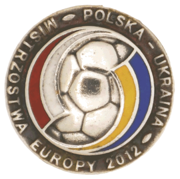 Medal Pamiątkowy Mistrzostw Europy w piłce nożnej w 2012 roku odbywanych w Polsce i Ukrainie