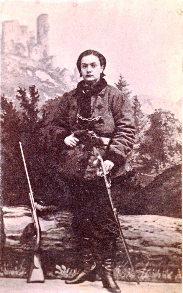 Portret Anny Pustowojtówny z 1863 r. Fot. NN. Źr. Polona