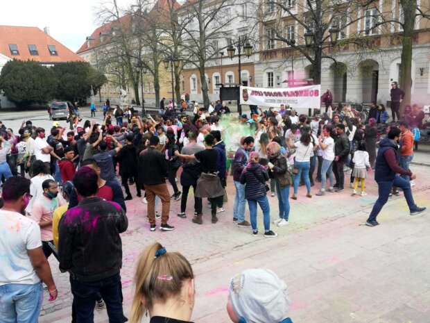 Holi Color Flashmob 2023 w Warszawie