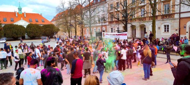 Holi Color Flashmob 2023 w Warszawie